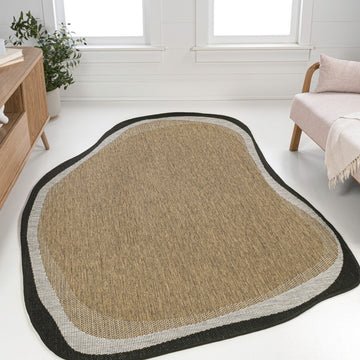 Wyatt Modern Rustic Abstract Indoor/Outdoor Area Rug